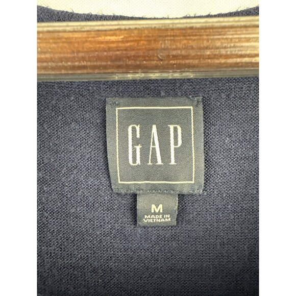 Women’s GAP Medium Navy Blue Tank Blosue - Picture 4 of 4